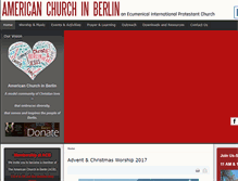 Tablet Screenshot of americanchurchberlin.de